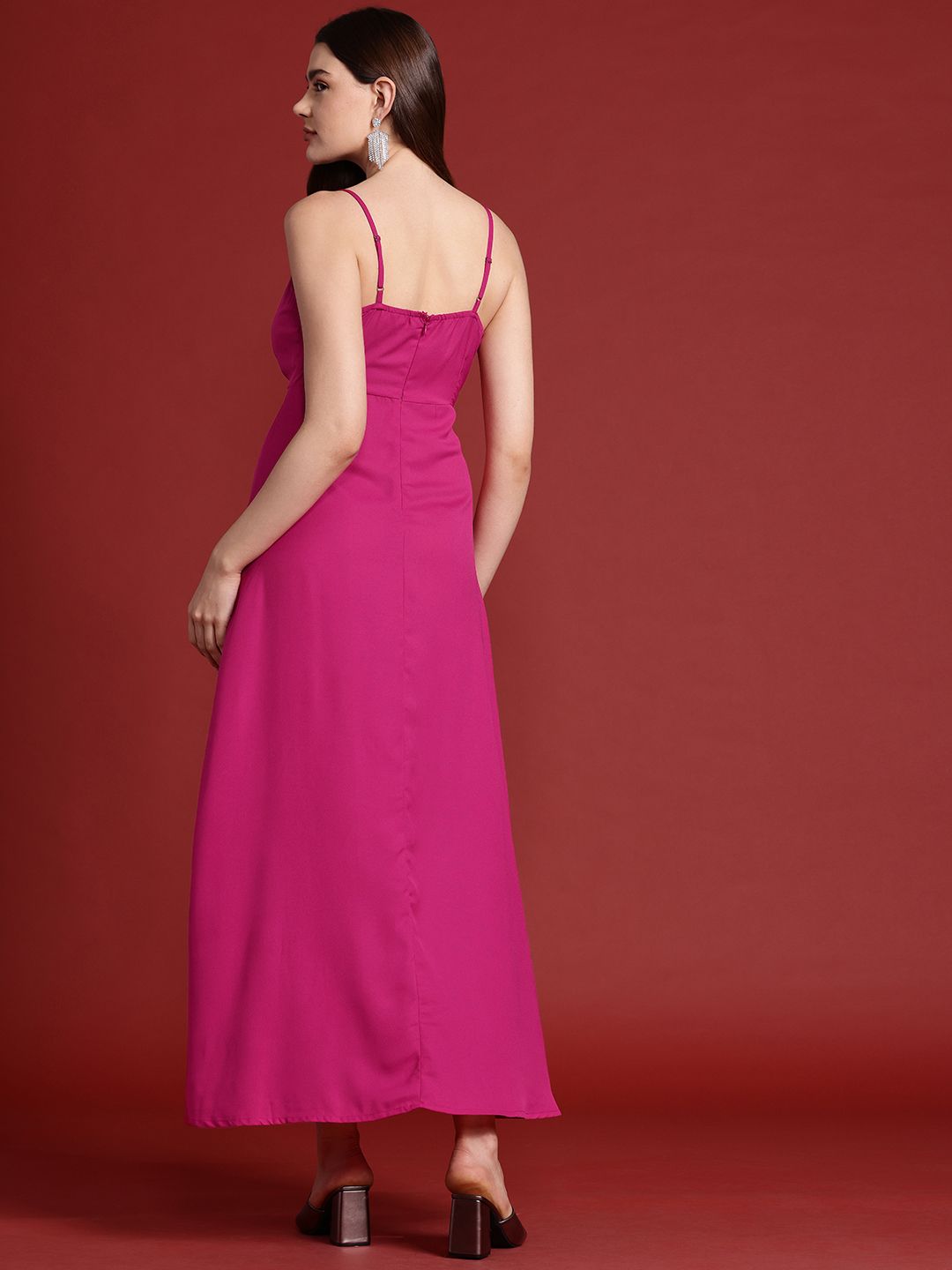 all about you Slit Maxi A-Line Dress