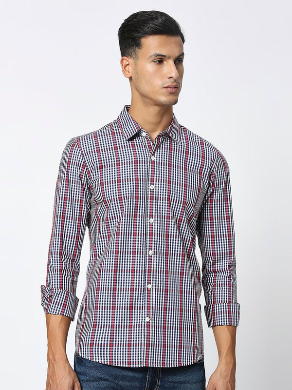 Being Human Slim Fit Cotton Casual Shirt