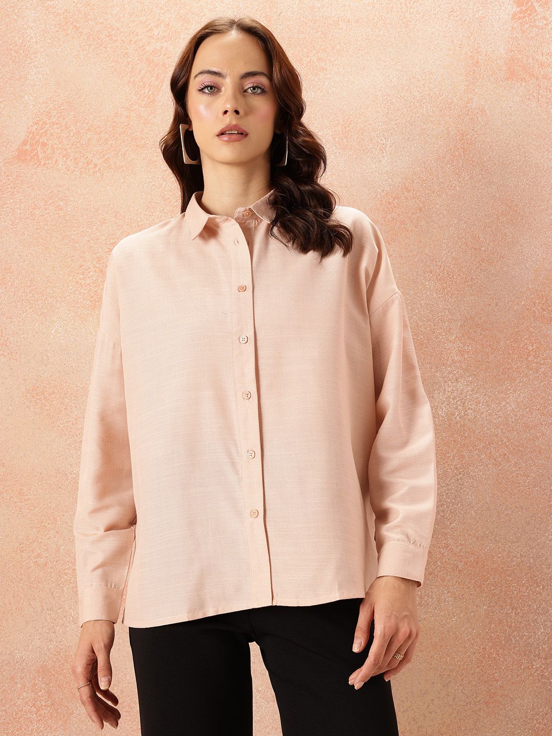 all about you Relaxed Cotton Casual Shirt
