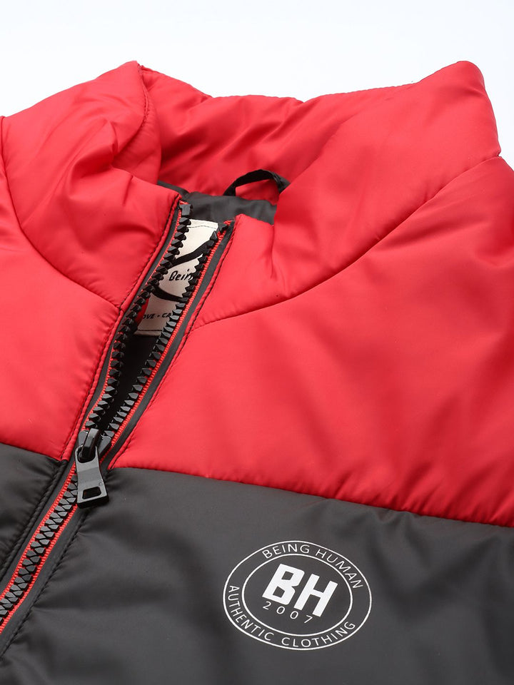 Being Human Men Colourblocked Padded Jacket