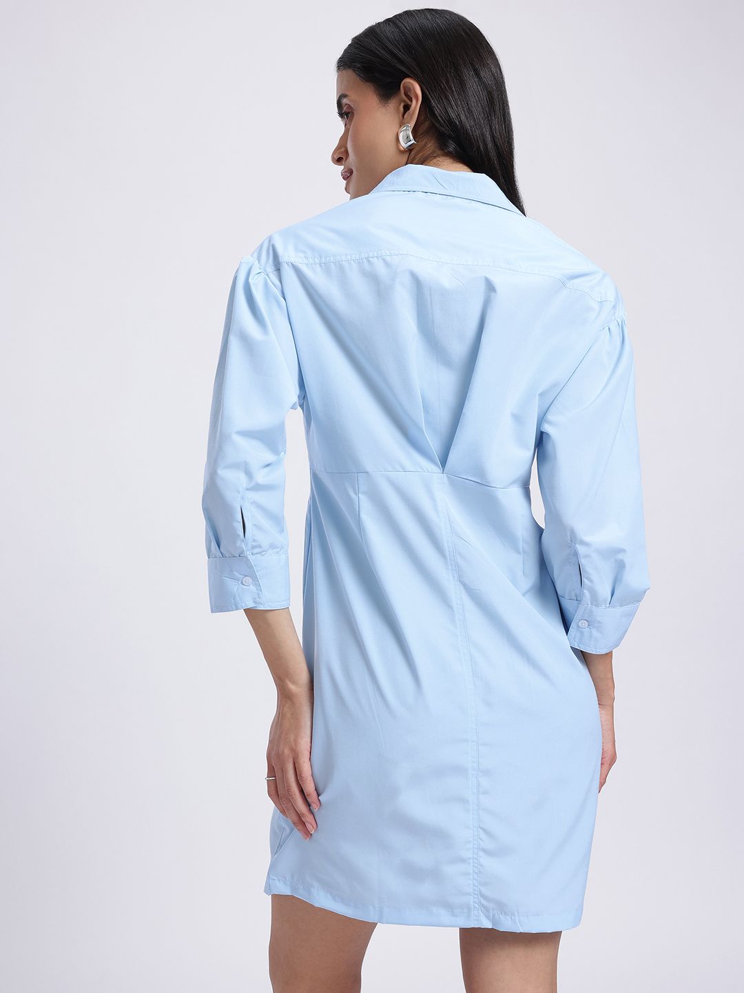 DressBerry Button Up Babe Shirt Dress