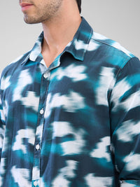 SPYKAR Men Slim Fit Opaque Full Sleeve Casual Shirt