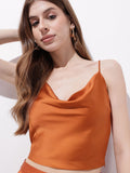 DressBerry Sunset Silhouette Cami Crop Top