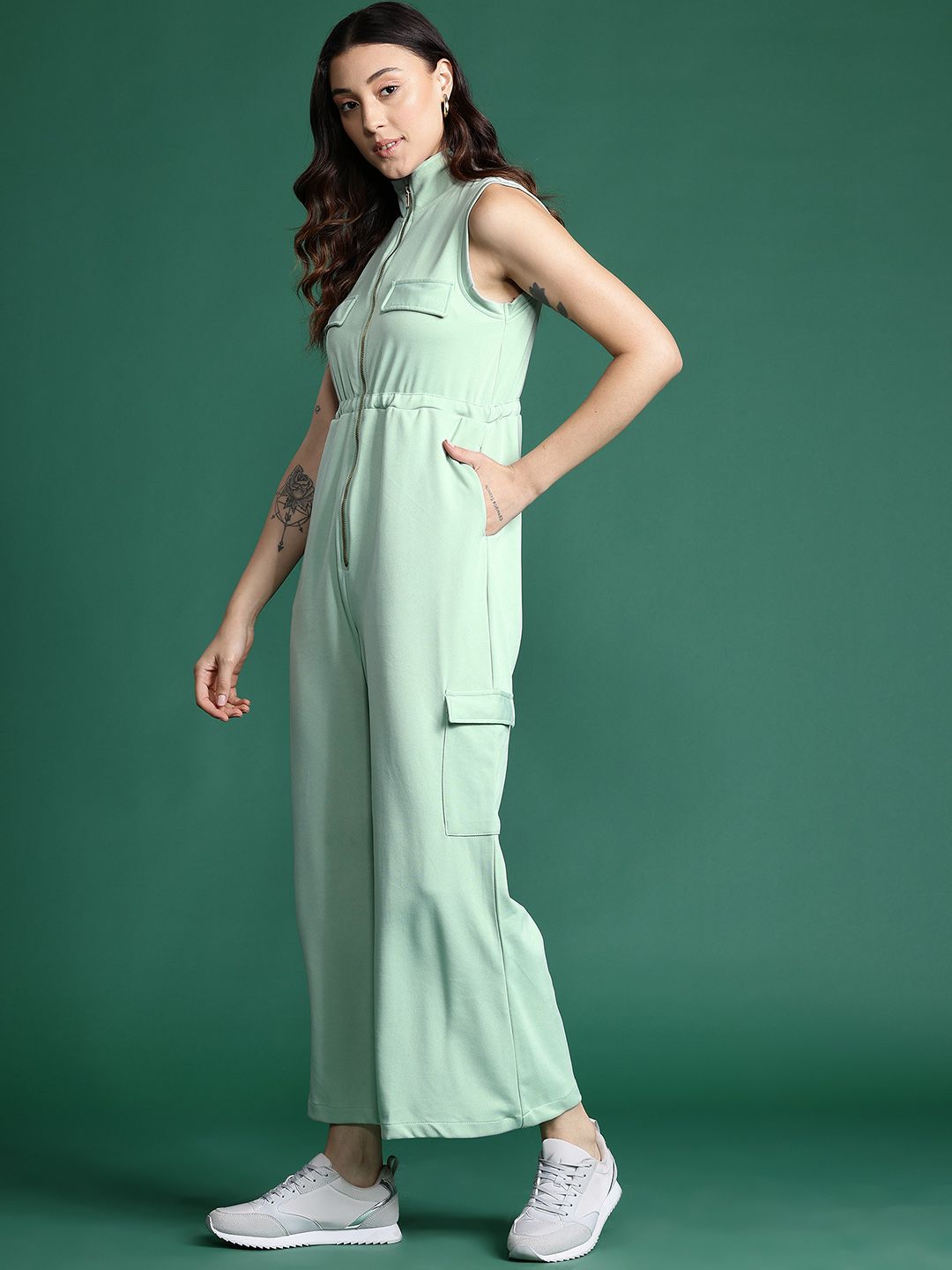 DressBerry Cargo-Style Basic Jumpsuit