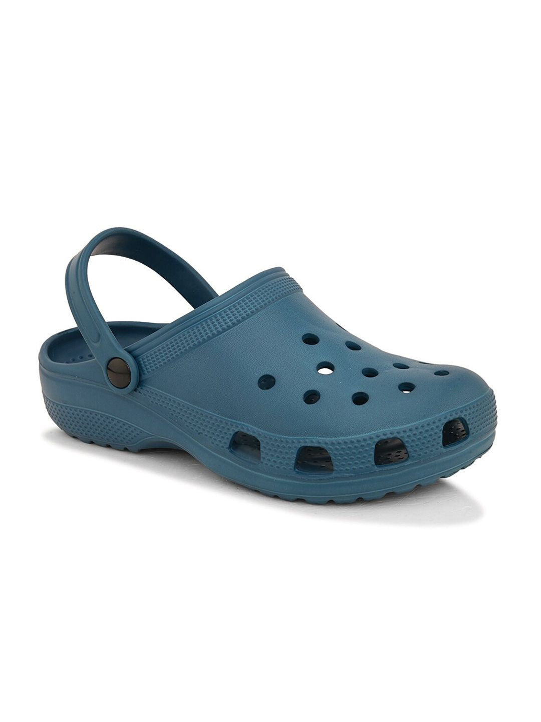HRX by Hrithik Roshan Men Teal Blue Rubber Clogs