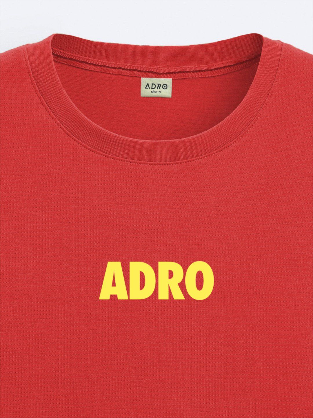 ADRO Men Graphic Printed Drop-Shoulder Sleeves Cotton Oversized T-Shirt