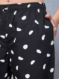 Bewakoof Women All Over Printed Wide Leg Pyjamas