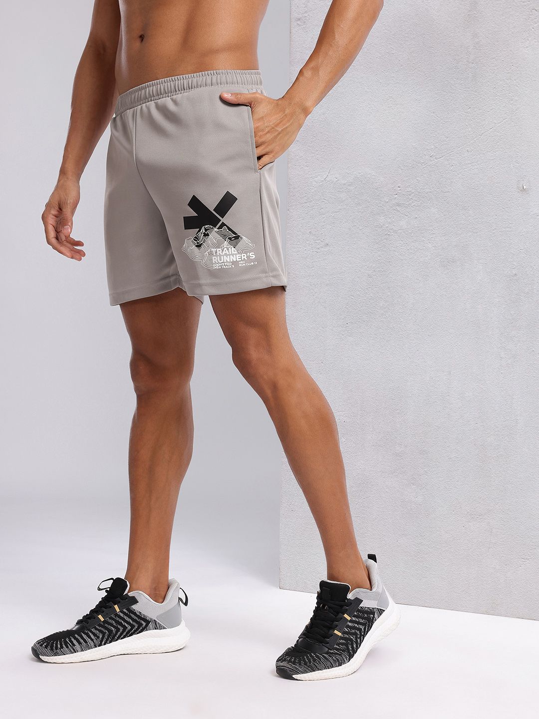 HRX by Hrithik Roshan Men Printed Running Shorts
