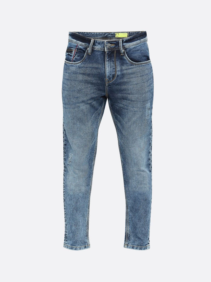 Being Human Men Clean Look Mid Rise Heavy Fade Jeans