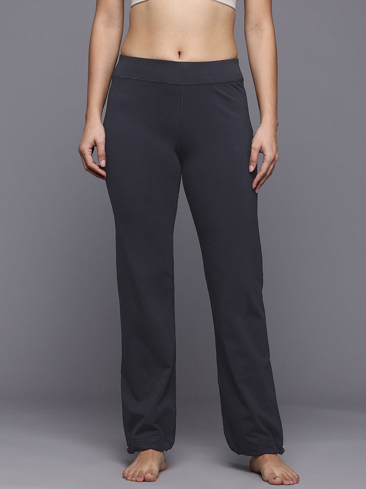 HRX by Hrithik Roshan Women Yoga Track Pants with Toggle Hem
