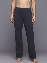 HRX by Hrithik Roshan Women Yoga Track Pants with Toggle Hem