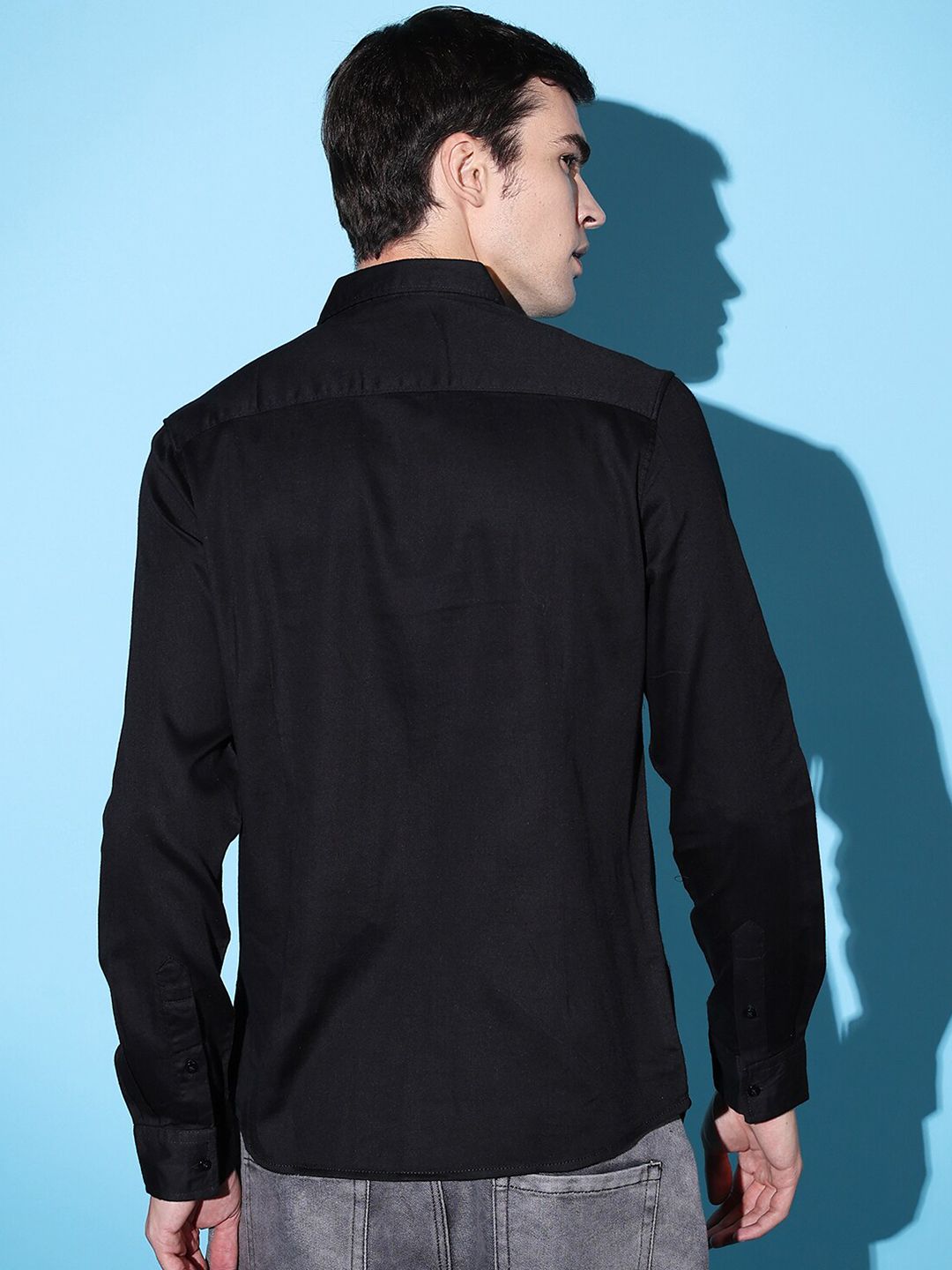 The Indian Garage Co Slim Fit Graphic Opaque Printed Cotton Party Shirt
