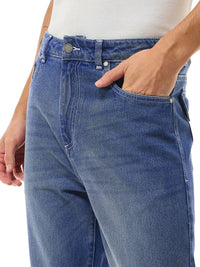 Bewakoof Men Straight Fit Cargo Jeans