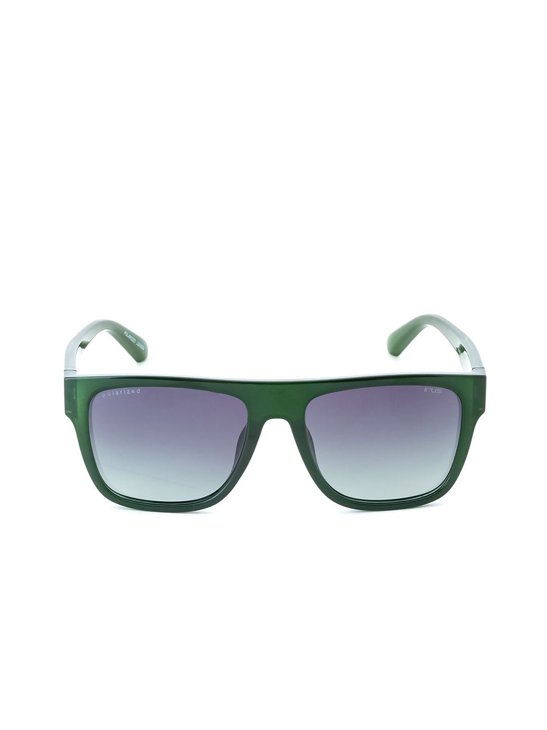 IRUS by IDEE Men Wayfarer Sunglasses with Polarised and UV Protected Lens IRS1361C4PSG