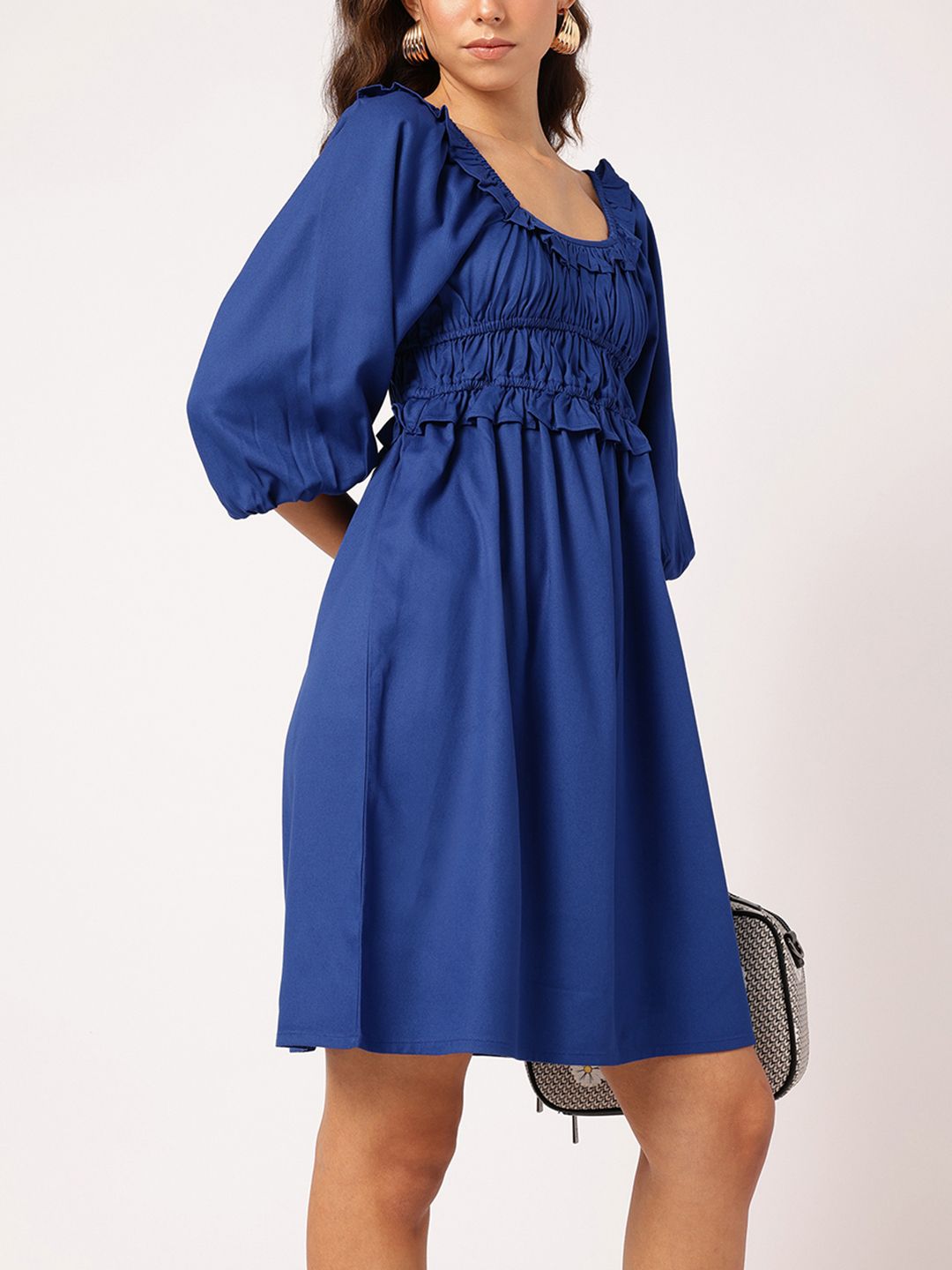 DressBerry Smocked Sweetness A-Line Dress