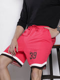 The Indian Garage Co Men Varsity Print Loose Fit Shorts