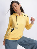 DressBerry Cozy Graphic Hooded Sweatshirt