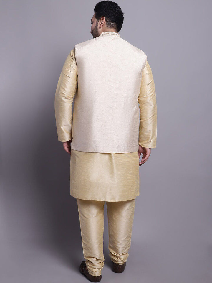 SOJANYA PLUS Kurta With Pyjamas & Nehru Jacket