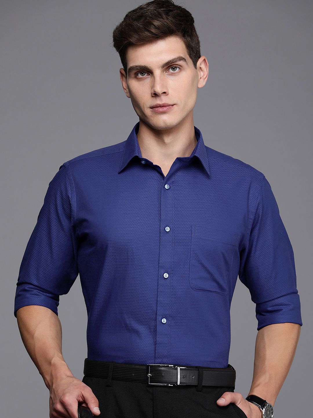 Raymond Pure Cotton Slim Fit Formal Shirt