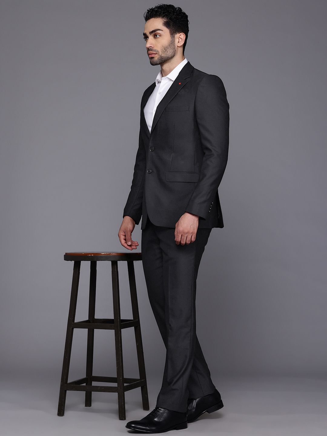 Raymond Luxurious Essentials Checked Contemporary Fit 2-Piece Formal Suit