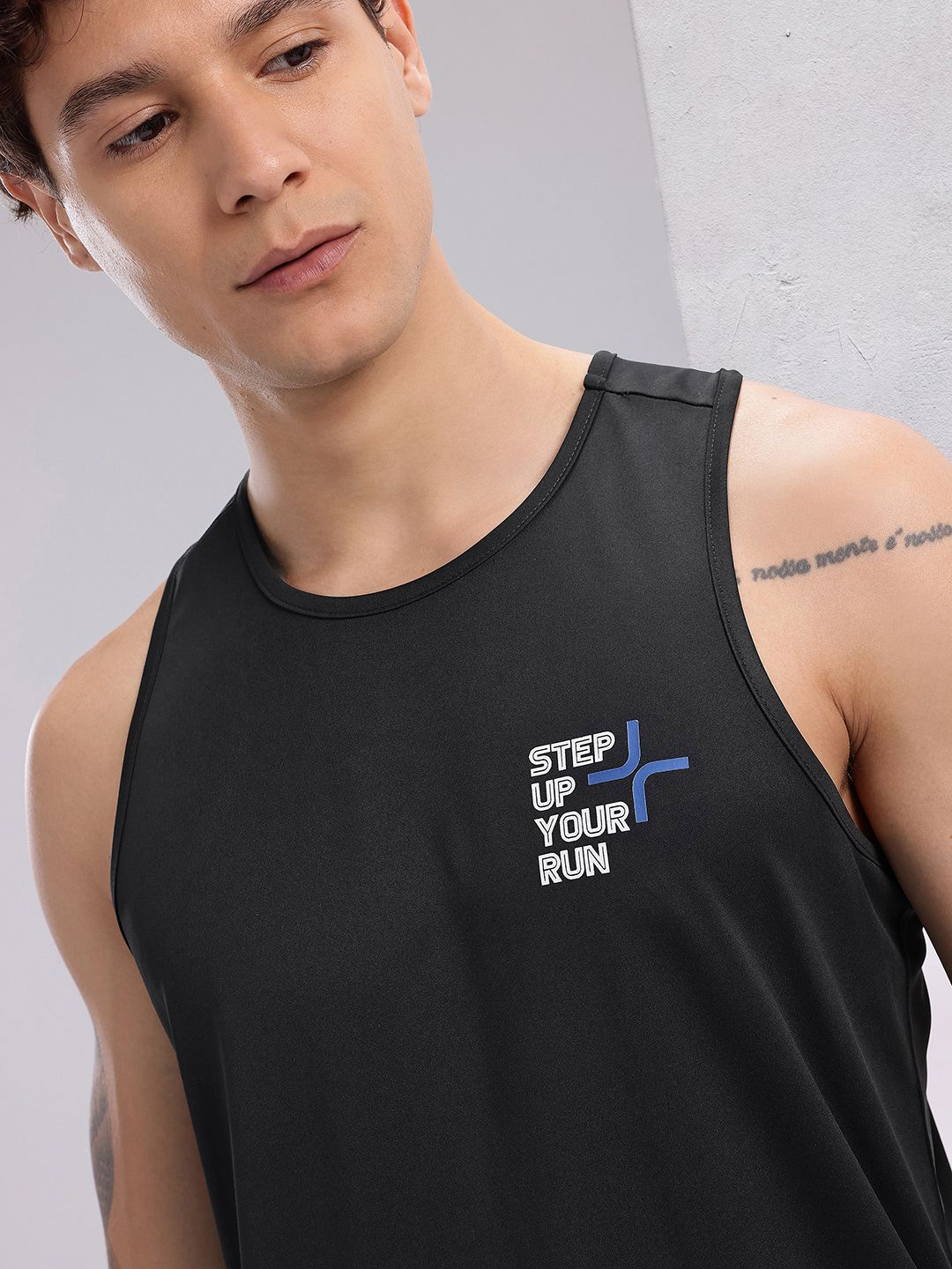 HRX by Hrithik Roshan Rapid-Dry Racerback Running T-shirt