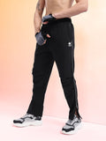 HRX by Hrithik Roshan Men Mid-Rise Rapid-Dry Training Track Pants with Side Slits