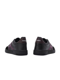 RARE RABBIT Men Printed Leather Sneakers
