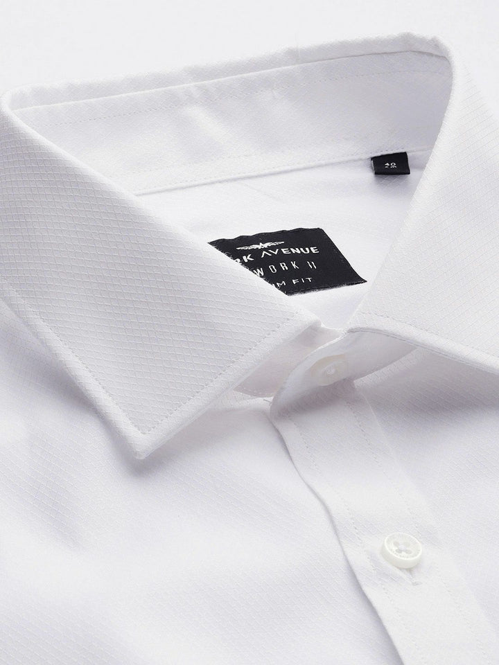 Baju Formal Bertekstur Slim Fit Rekaan Sendiri Park Avenue