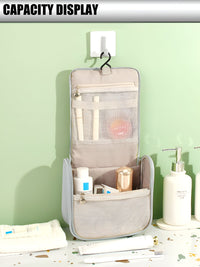 Cortina Grey Water Resistant Makeup Organiser