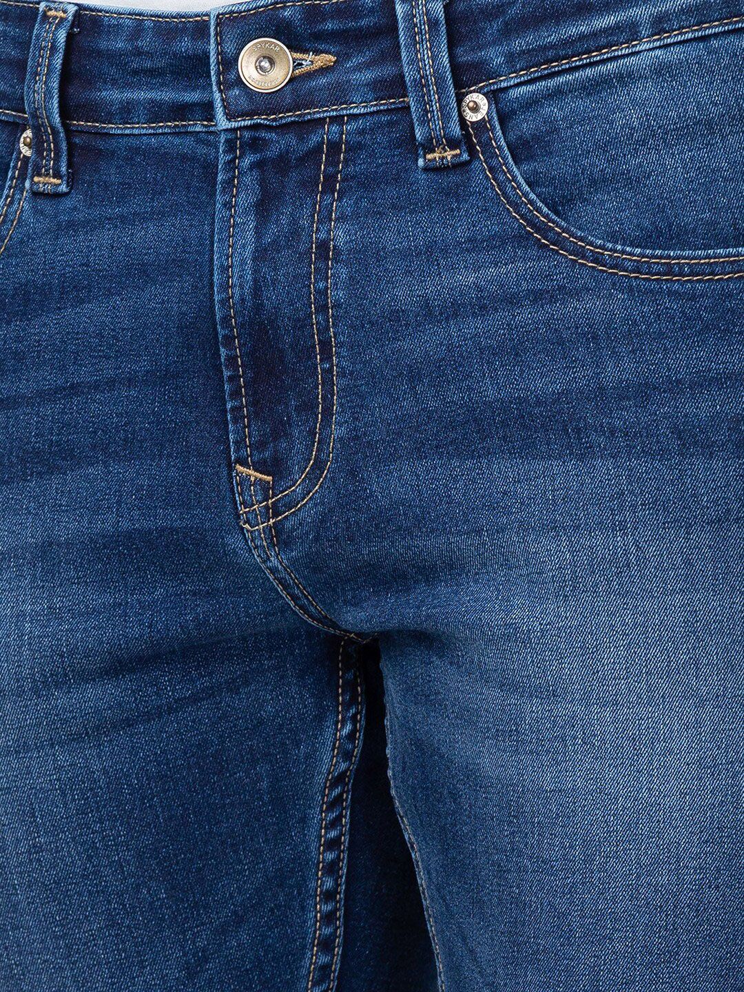 SPYKAR Men Super Skinny Fit Low-Rise Light Fade Jeans