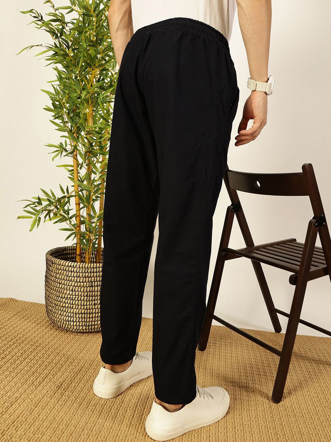 Thomas Scott Men Regular Fit Jogger Trousers