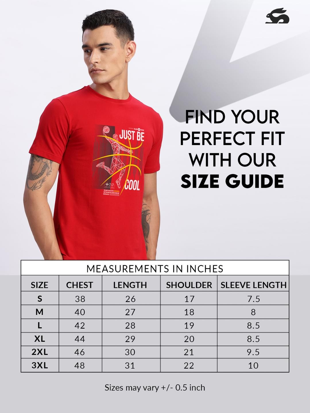 ADRO Men Red Tshirts