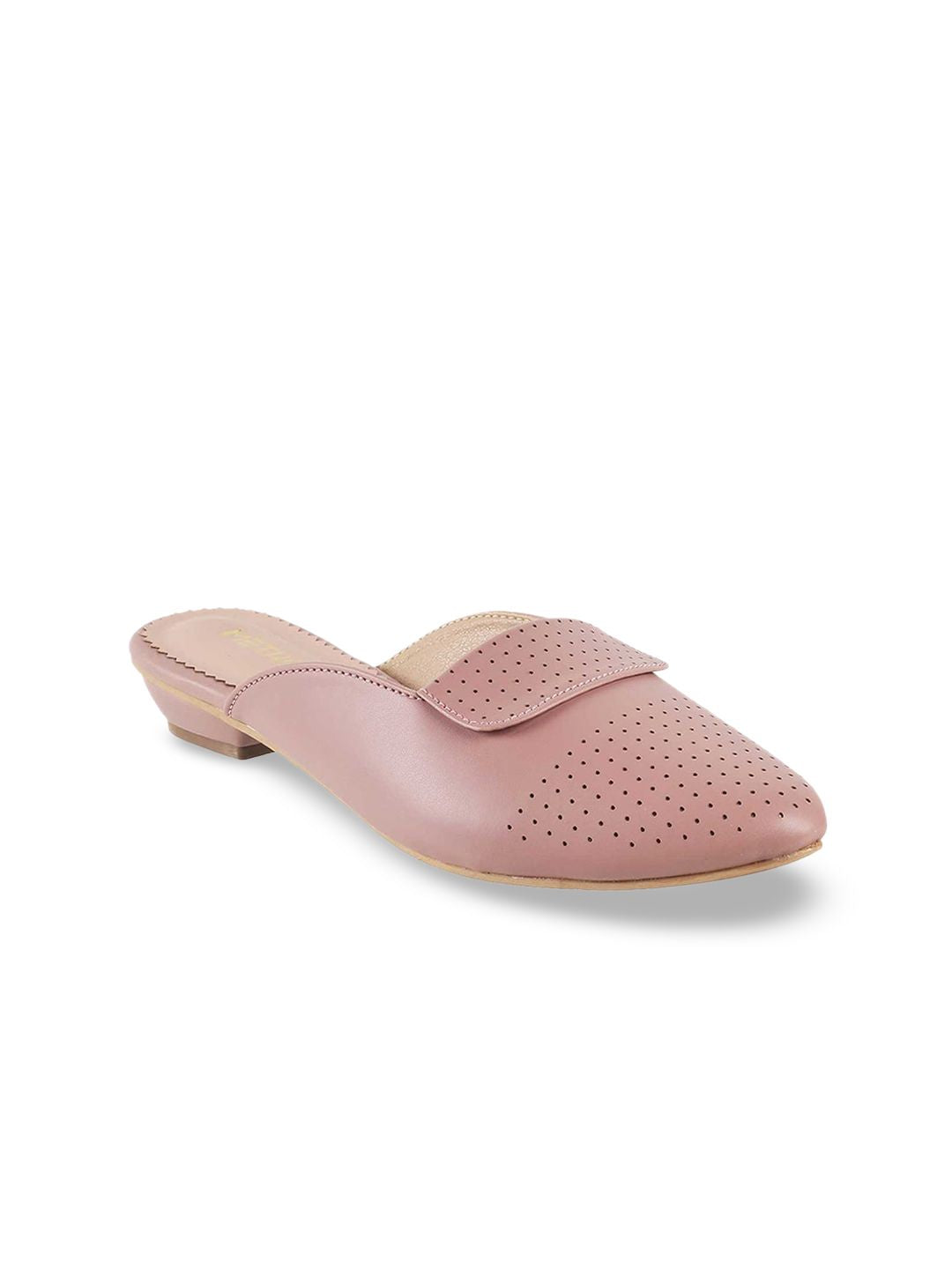 Metro Embellished Block Mules