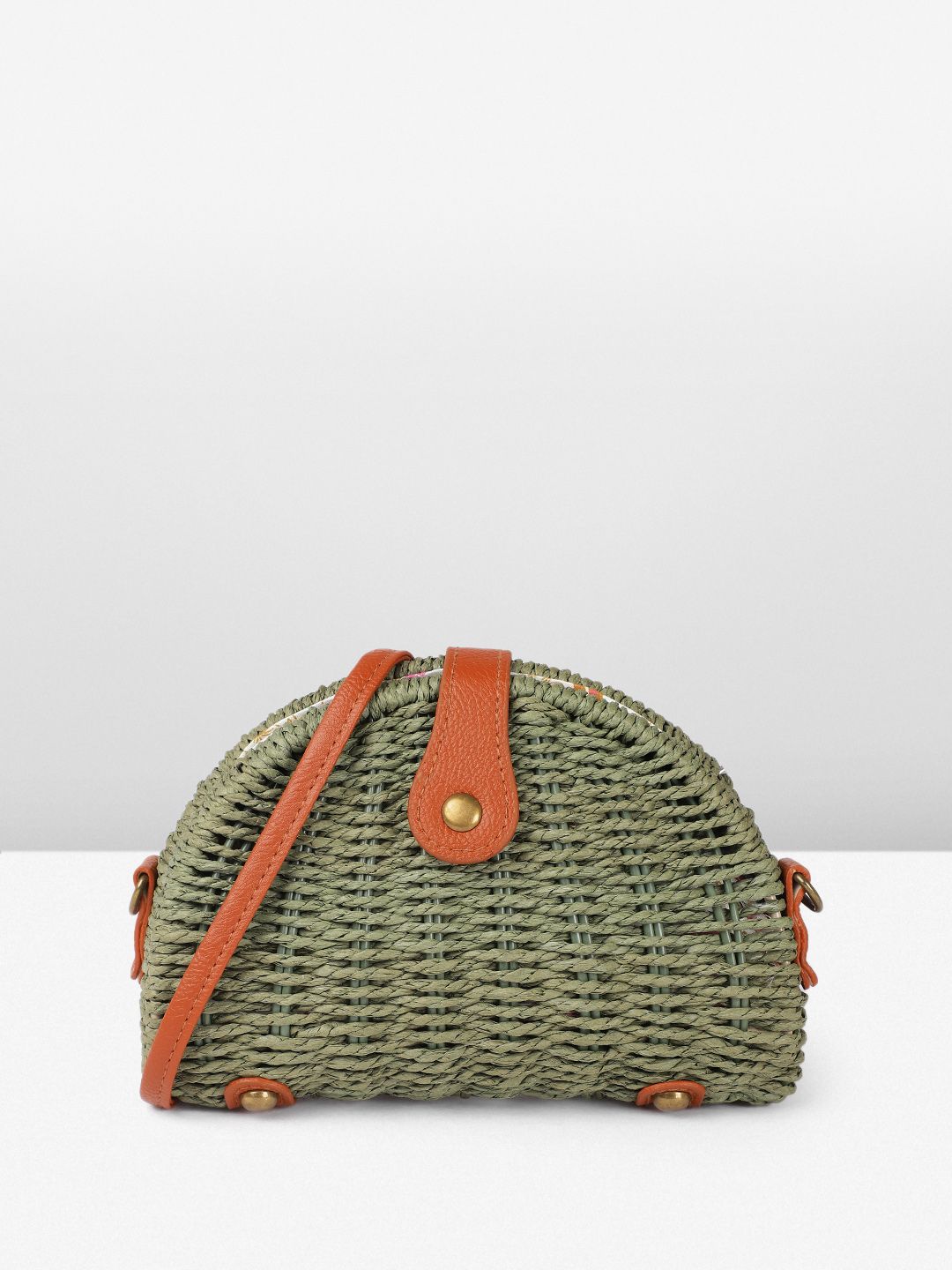 DressBerry Self Design Structured Sling Bag