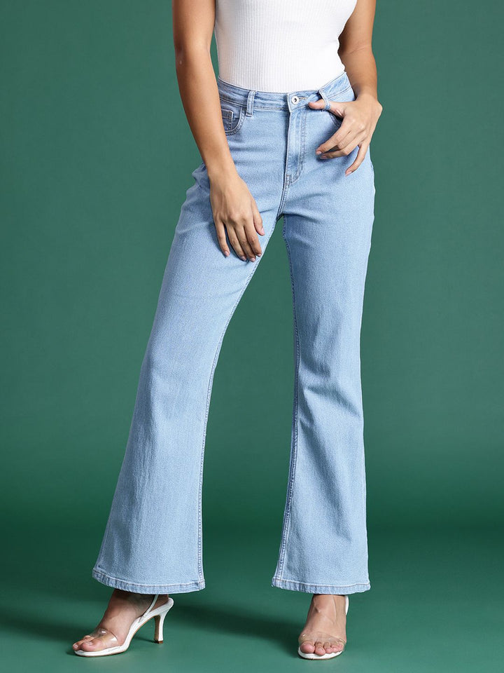 DressBerry Women Bootcut Stretchable Jeans