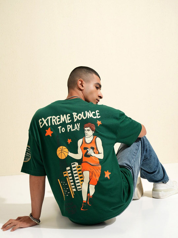 HIGHLANDER Men Graphic Printed Round Neck T-shirt