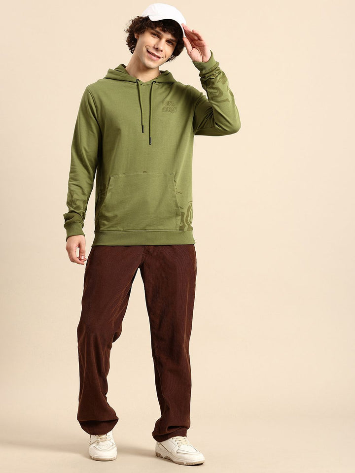 Being Human Hooded Pure Cotton Sweatshirt