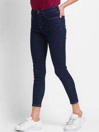SPYKAR Women Blue Super Skinny Fit High-Rise Jeans