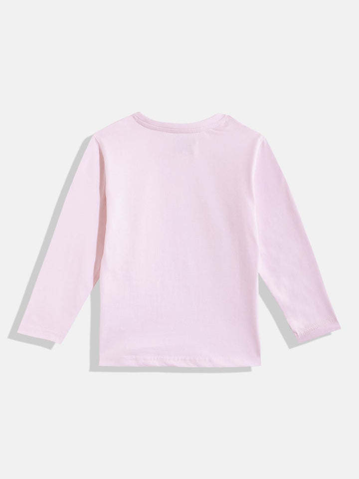 Happy Faces Girls Barbie Printed Pure Cotton T-shirt