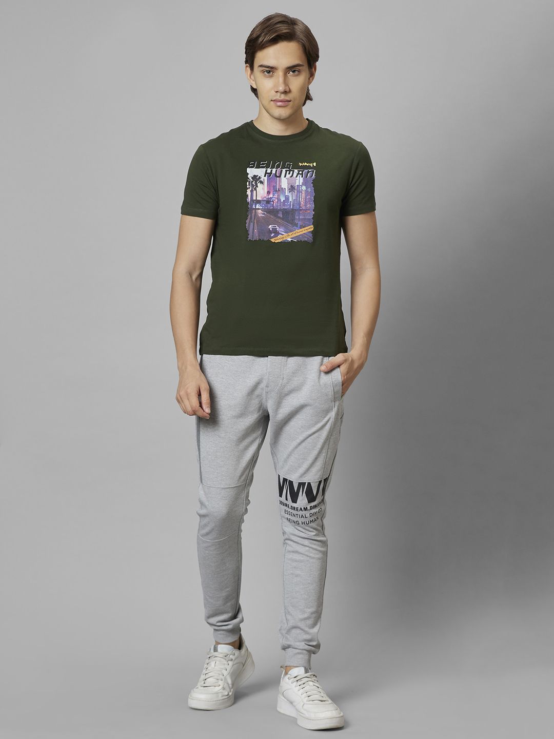 Being Human Printed T-shirt