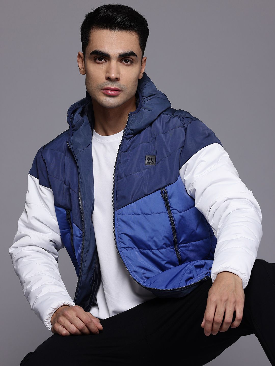 HRX by Hrithik Roshan Colourblocked Padded Jacket