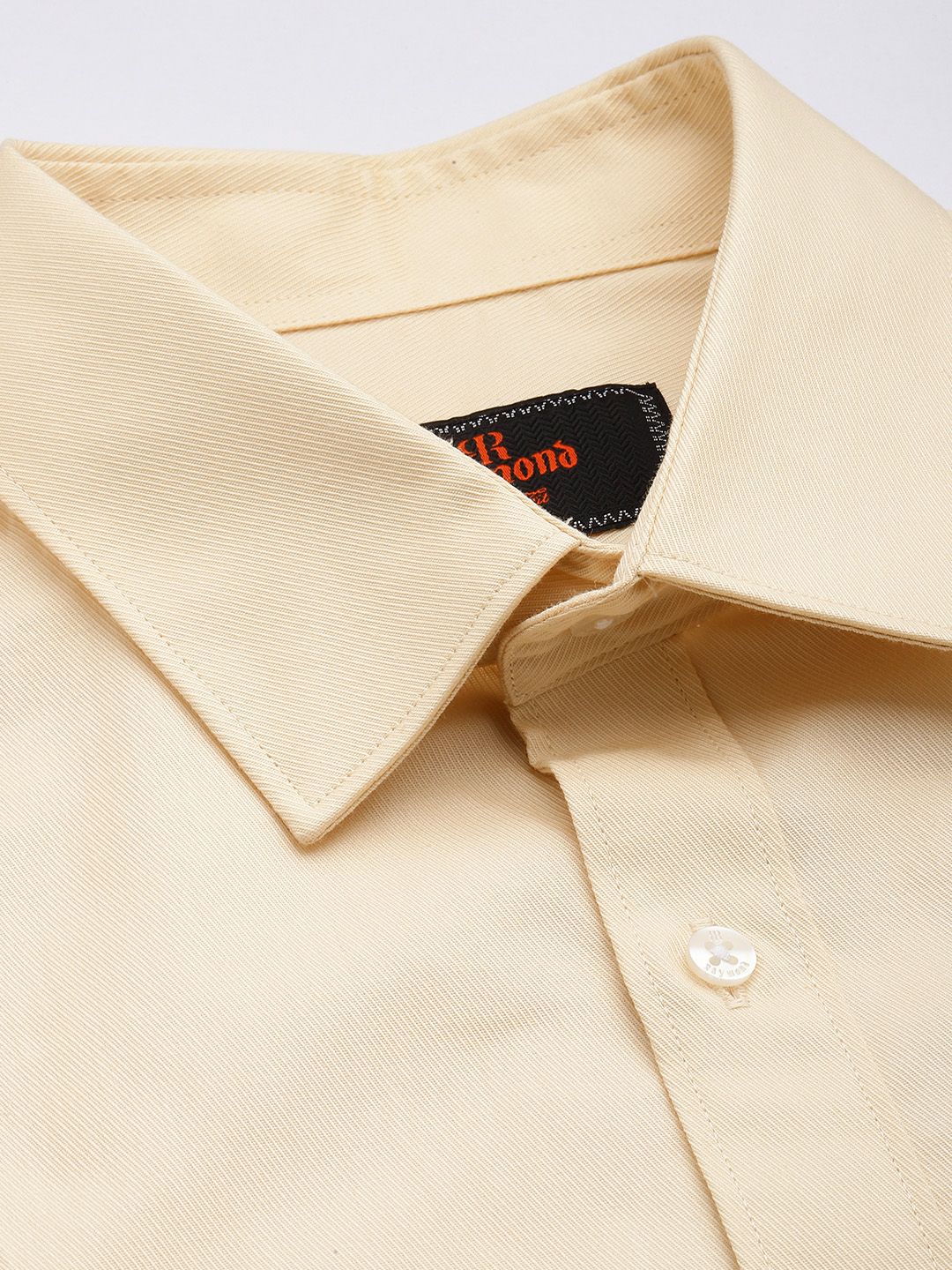 Raymond Slim Fit Textured Pure Cotton Formal Shirt