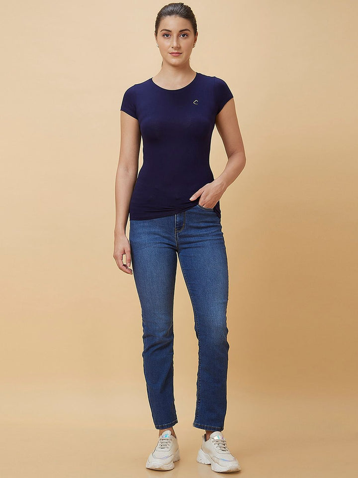 Being Human Women Slim Fit Clean Look Light Fade Jeans