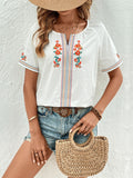 DressBerry Floral Embroidered Top