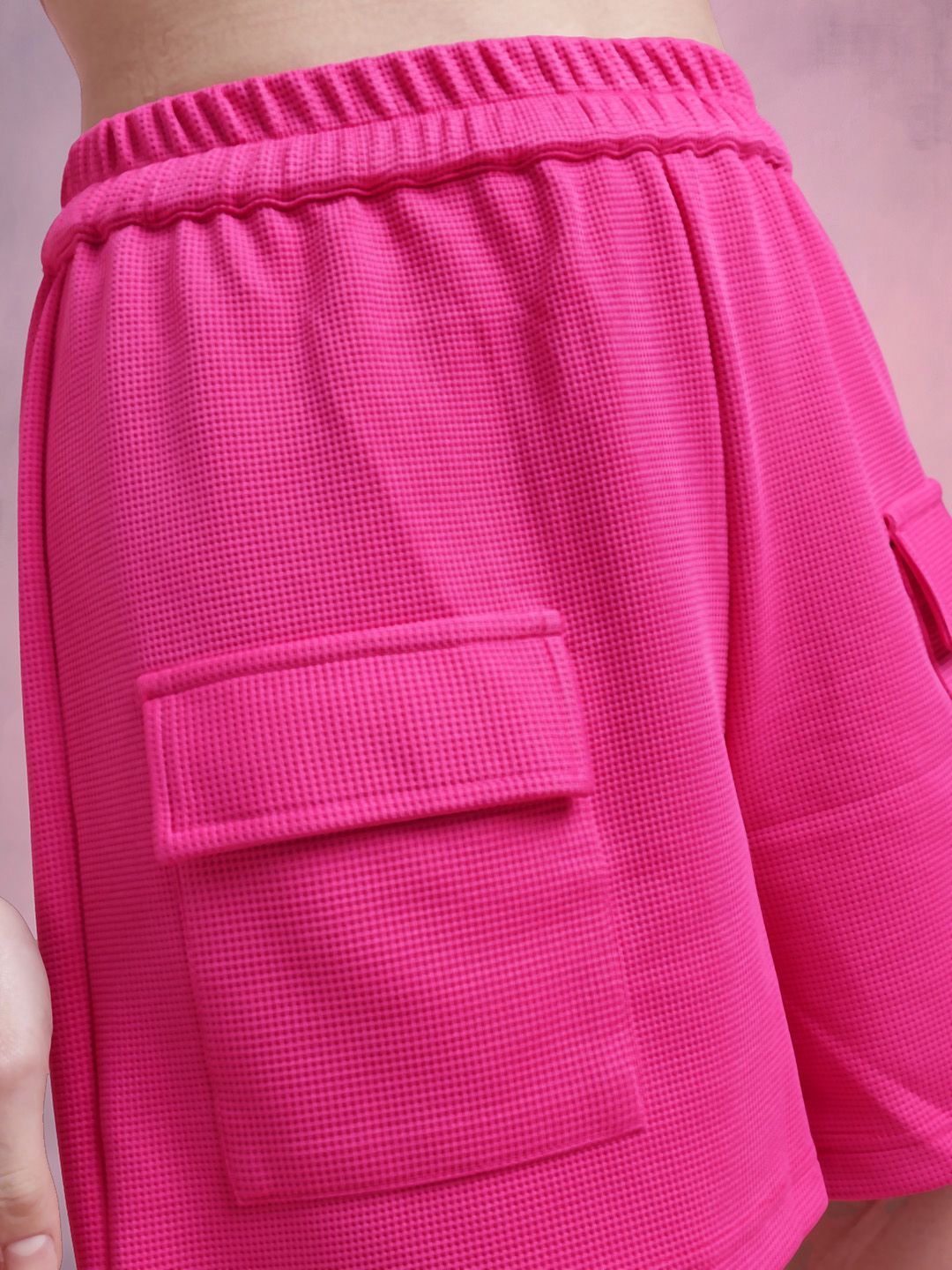 DressBerry Waffle Knit Textured Co-Ord Set