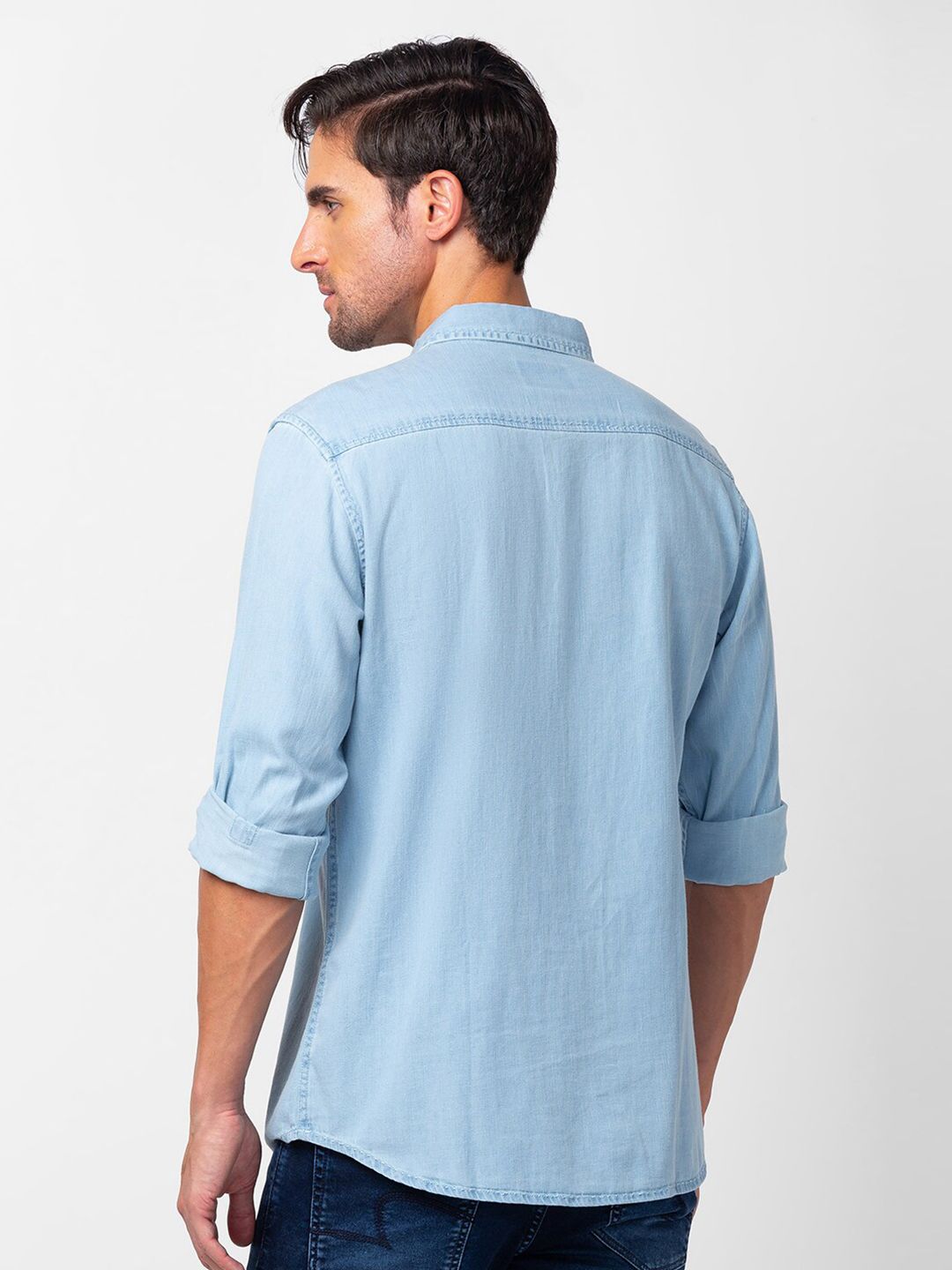SPYKAR Men Slim Fit Casual Shirt
