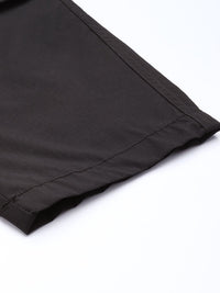 The Indian Garage Co Men Loose Fit Pleated Cargos Trousers