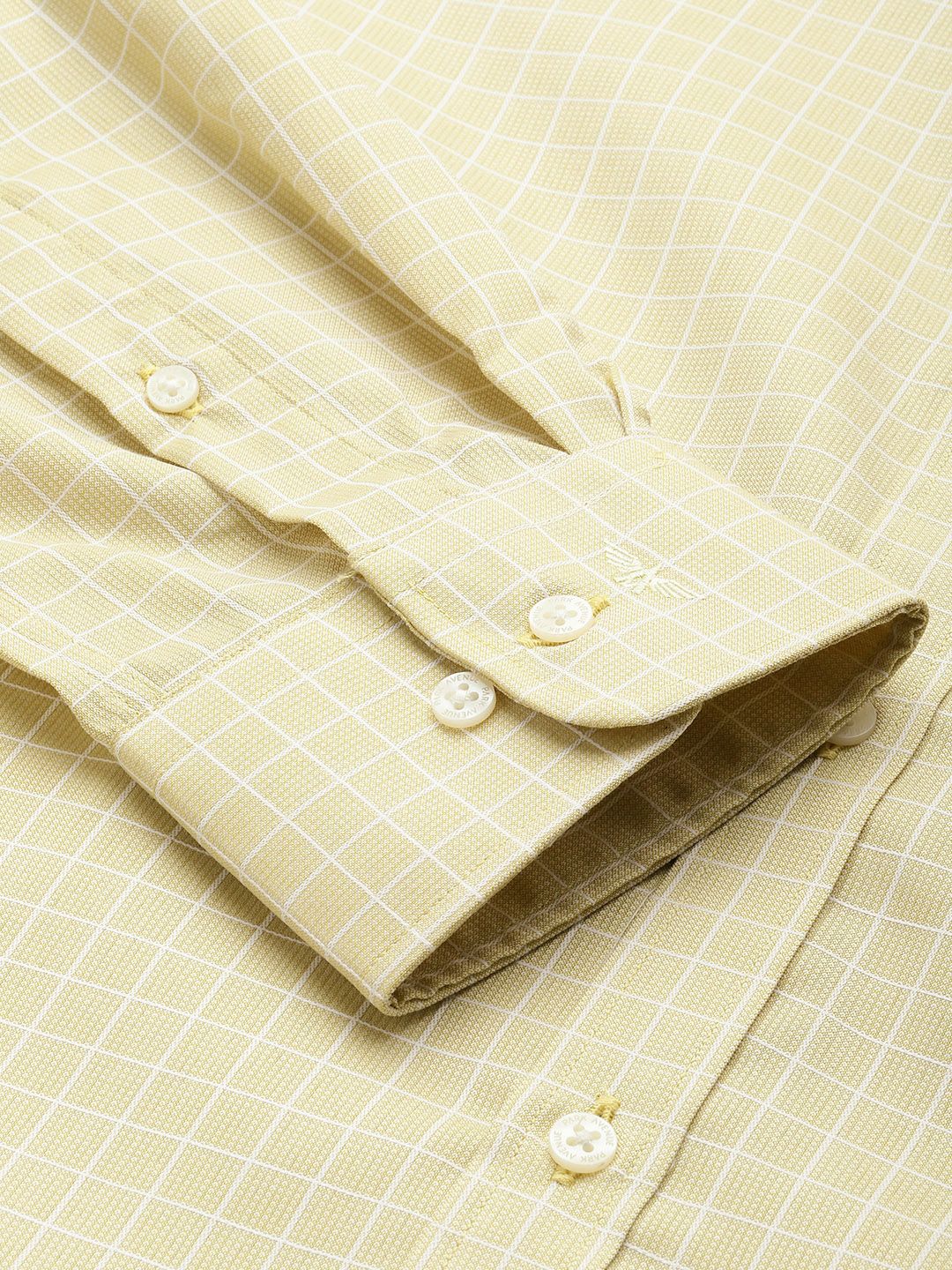 Park Avenue Slim Fit Checked Formal Shirt