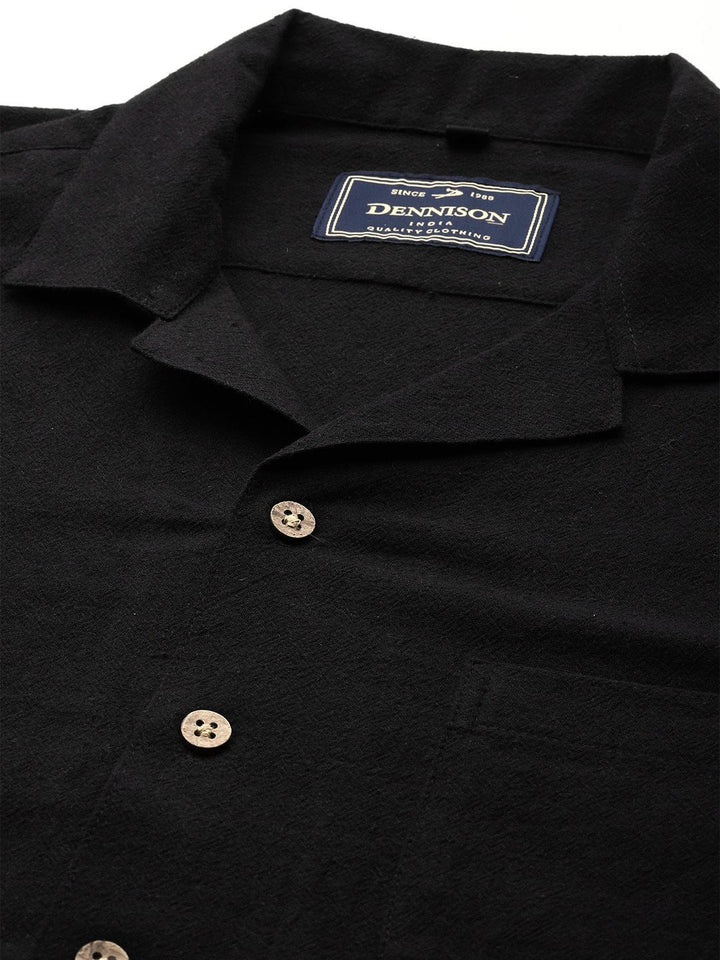 DENNISON Men Smart Opaque Casual Shirt