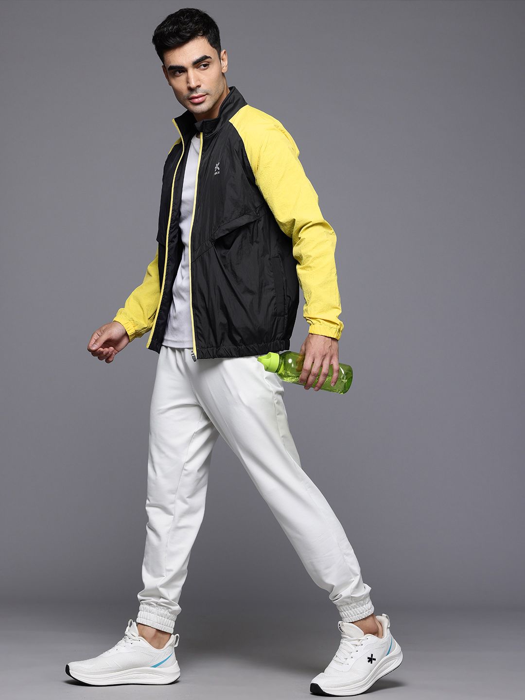HRX by Hrithik Roshan Rapid-Dry Brand Logo Running Tailored Jacket